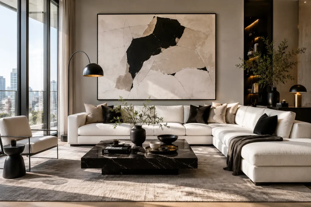 Decorate with Oversized Wall Art