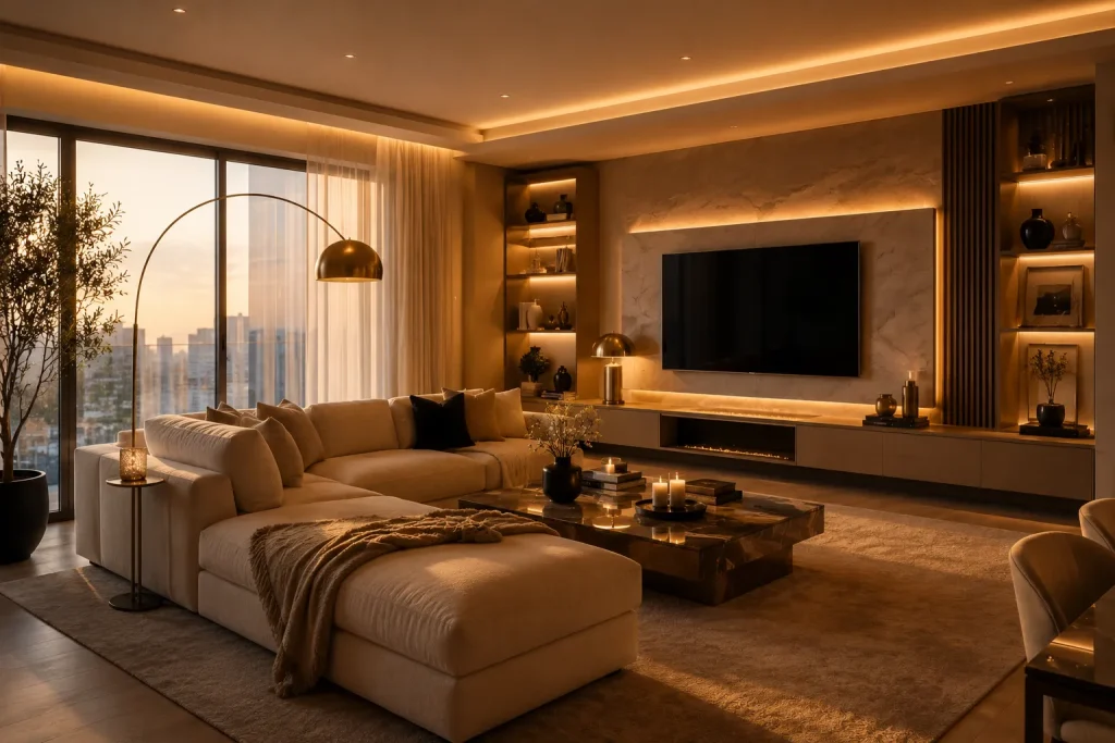 Layer Warm Ambient Lighting