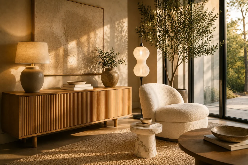  Warmth with Table Lamps