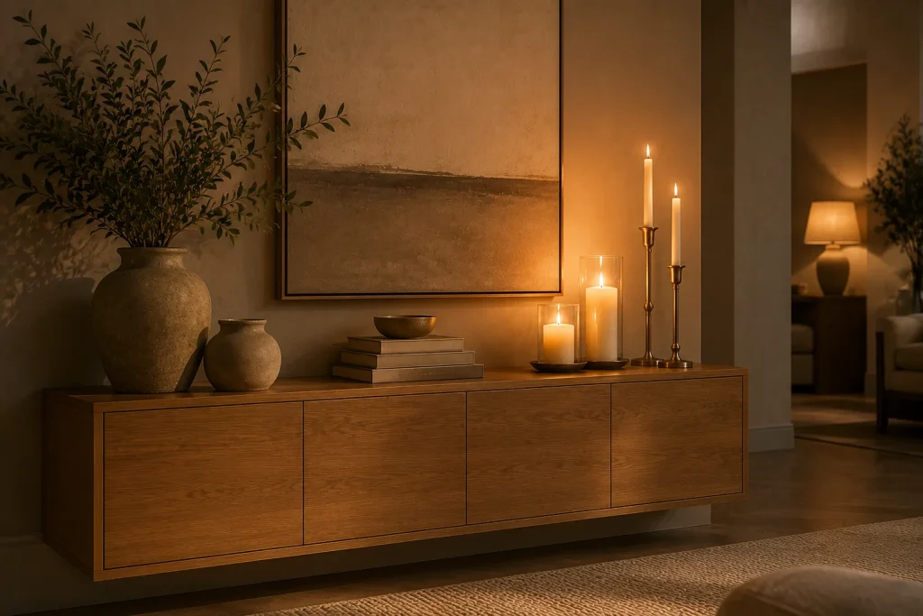 Decorate with Candles and Candle Holders