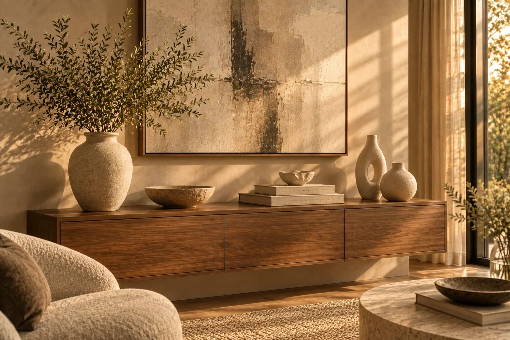 Display Sculptural Decorative Objects